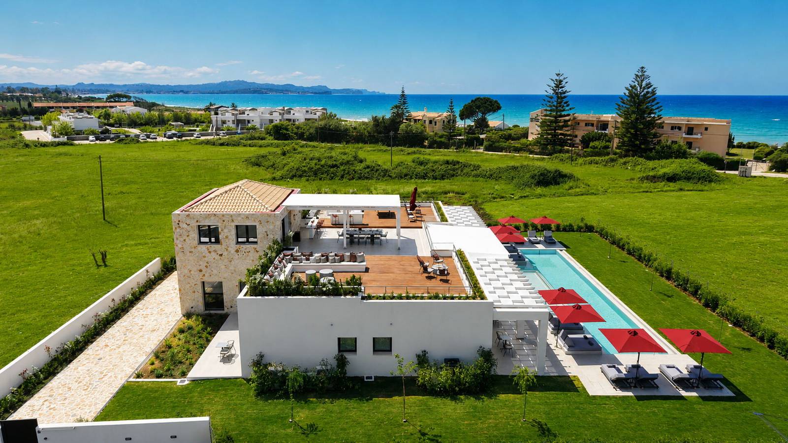 Villa Nobilita in Παραλία Αλμυρού, Κέρκυρα