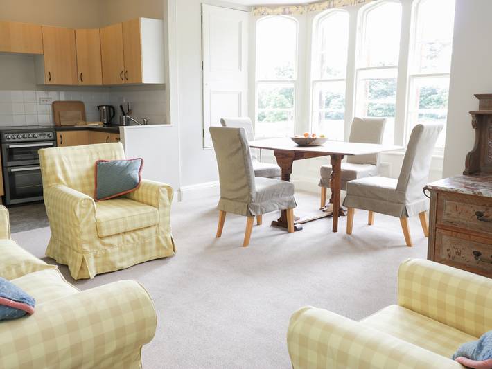 Apartamento entero, Apartamento de vacaciones para 4 personas con jardín in Lothian