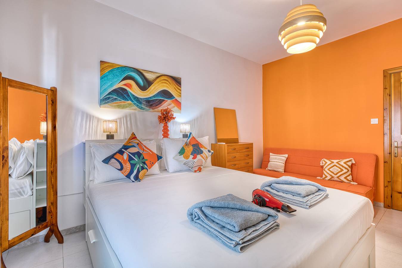 Appartement entier, Appartement de vacances pour 4 personnes avec balcon in Msida, Île de Malte