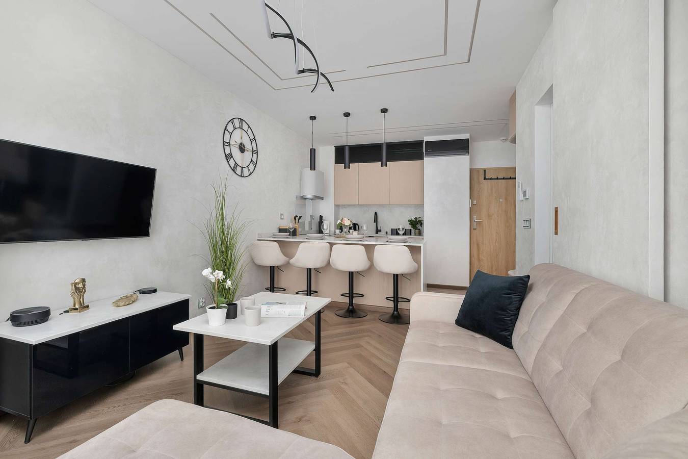 Ganze Wohnung, Air-conditioned Apartment with a Balcony | Workspace | Parking in Lublin, Lublin und Umgebung