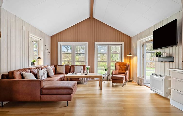 Ferienhaus für 8 Personen, mit Terrasse und Sauna sowie Whirlpool und Garten in Loddenhøj - 2