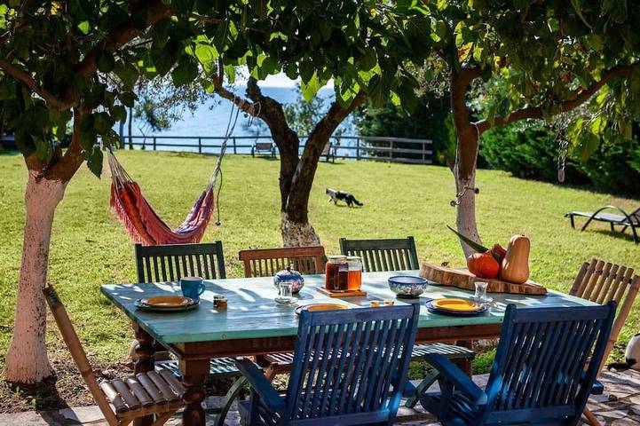 Finca für 8 Personen, mit Balkon und Garten auf Korfu