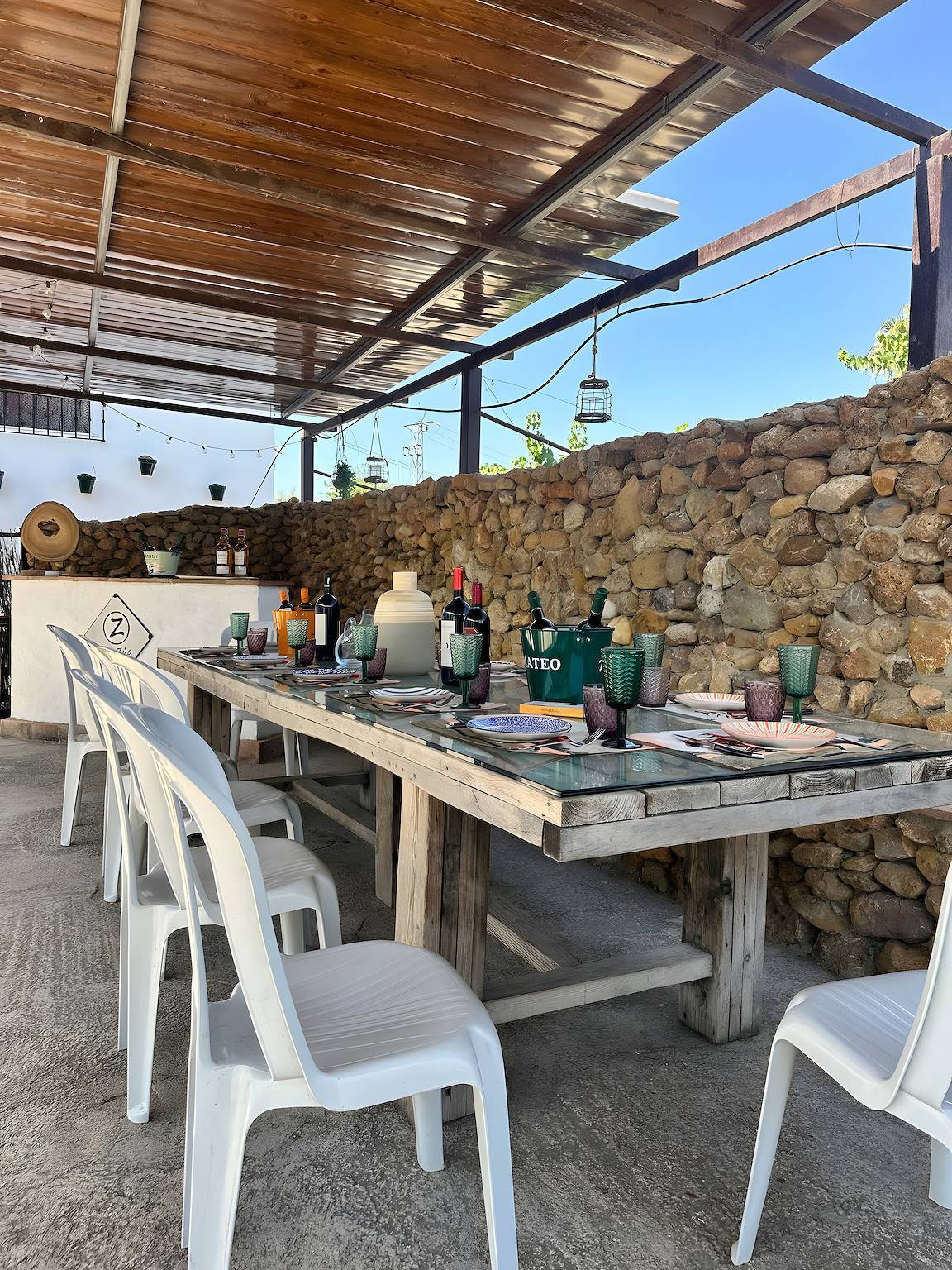 Landhaus 'La Zua' mit privatem Pool, Wlan und Klimaanlage in Villamartín, Pueblos Blancos