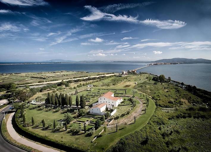 Ferienhaus für 2 Personen, mit Garten und Seeblick, mit Haustier in Monte Argentario