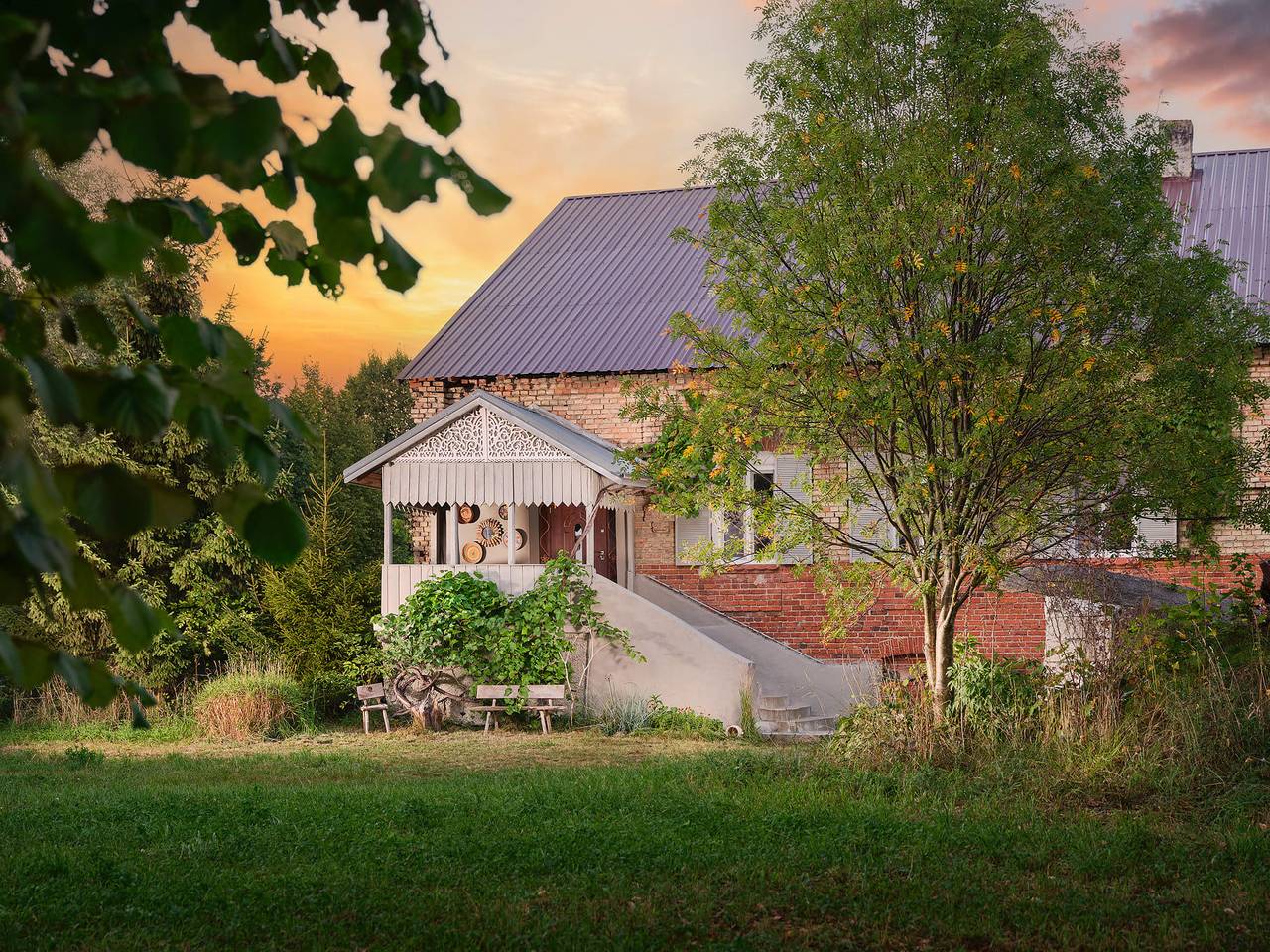 Ferienhaus für 10 Personen mit Garten in Podlachien