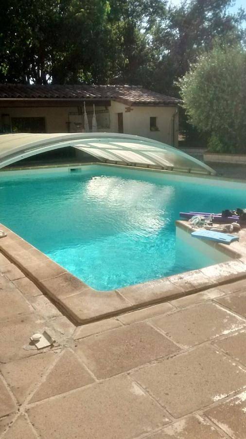 Appartement de vacances pour 2 personnes, avec jardin ainsi que piscine et vue - 1