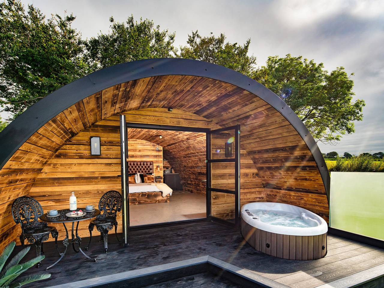 Hut voor 2 personen met tuin in Cardigan Bay