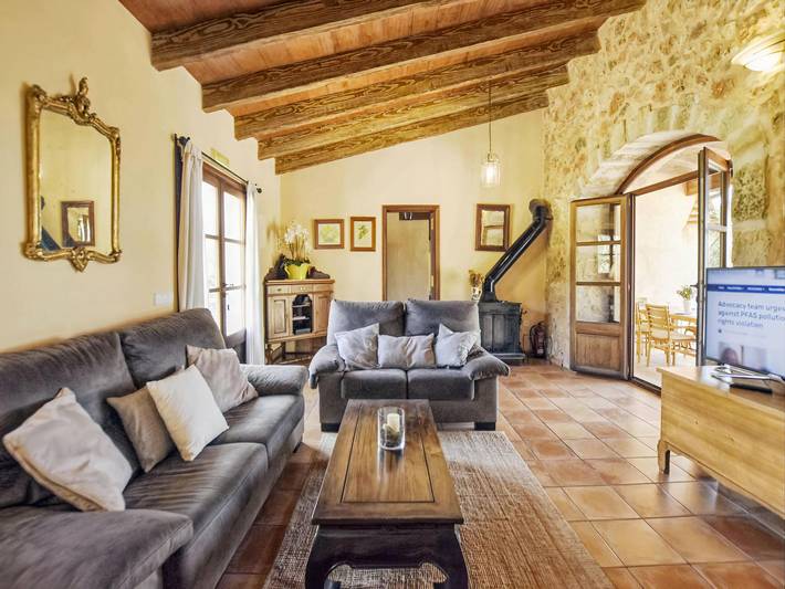 Finca für 8 Personen, mit Pool und Garten in Santa Maria del Cami - 2