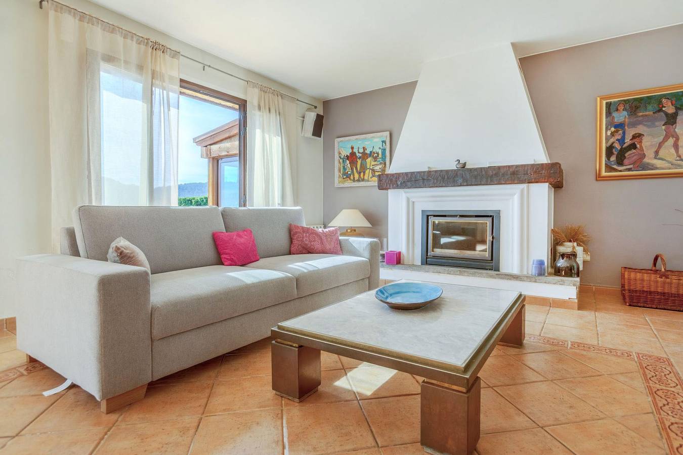 Es Raco-Ferienhaus mit Meerblick-Sa Riera-Costa Brava in Sa Riera, Begur
