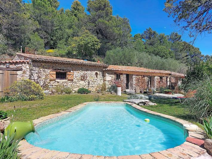 Vakantiehuis voor 4 personen, met tuin in de Provence