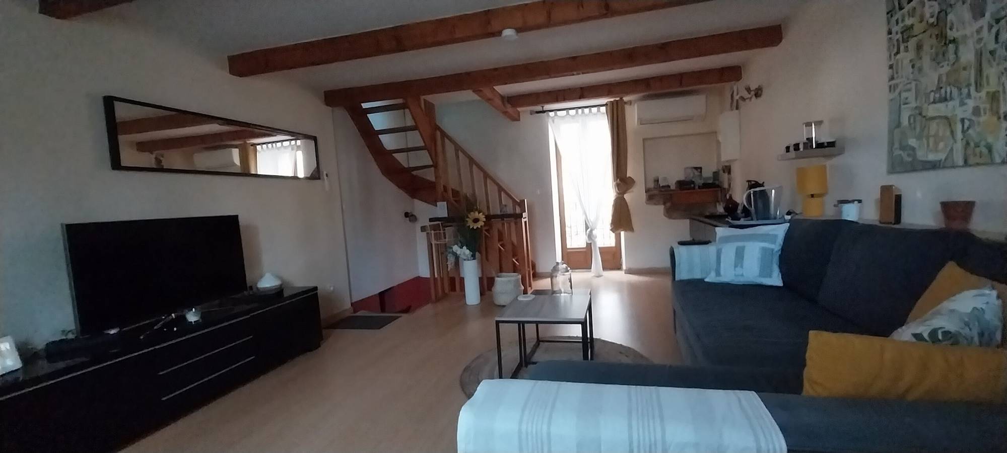 Maison de vacances "À l'Escale Passa Païs" avec vue sur la montagne, Wi-Fi et climatisation in Le Poujol-sur-Orb, Région de Béziers