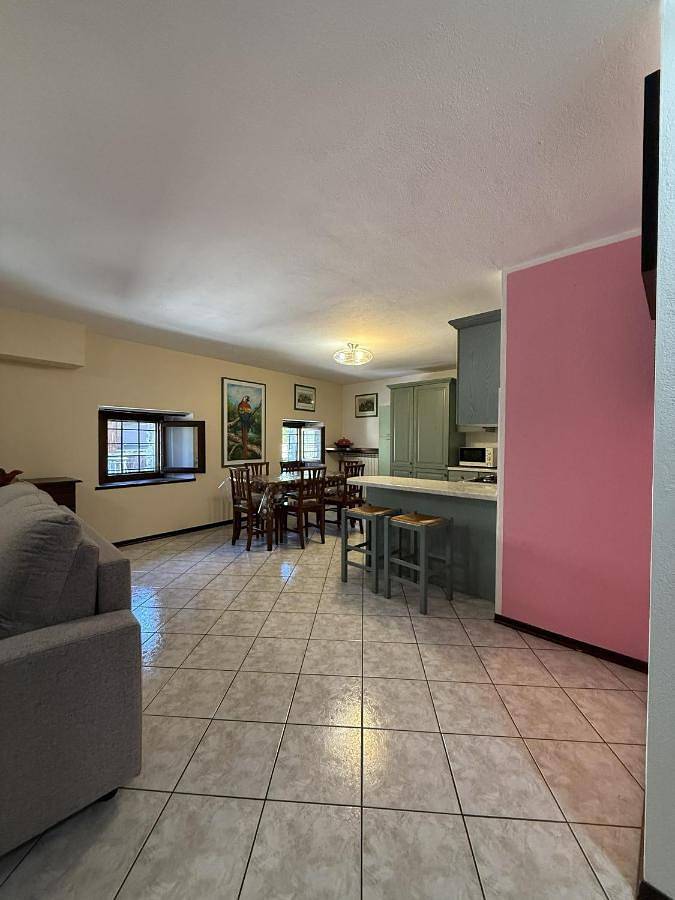 Gîte pour 4 personnes, avec Balcon et Vue dans Fénis