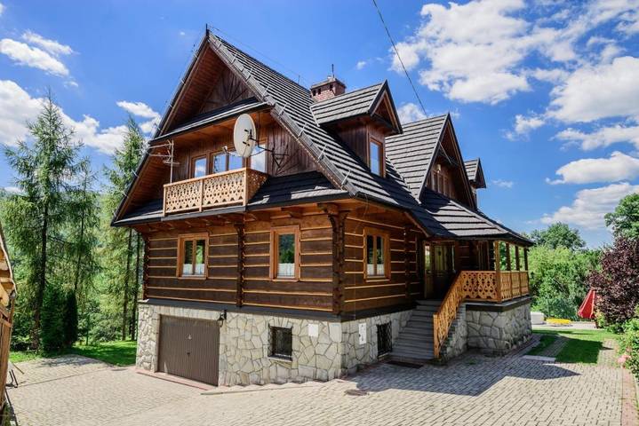 Location de vacances pour 15 personnes, avec vue et sauna ainsi que jardin et piscine à Szczawnica - 2