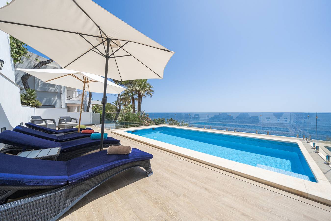 Ferienhaus "Carol On The Rocks Mhm" mit Meerblick, Privatem Pool und Wlan in Cala Provencal, Capdepera