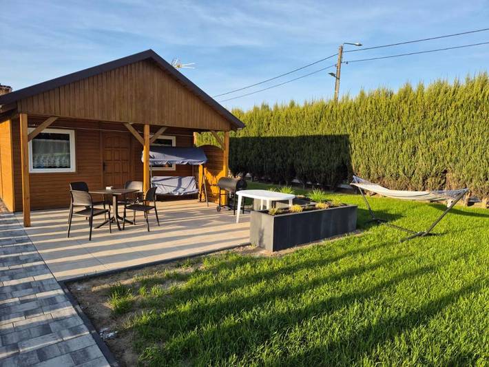 Ferienhaus für 4 Personen, mit Terrasse und Garten