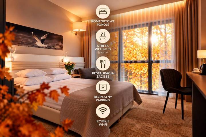 Hotel dla 3 osób, z Taras i Ogród oraz Sauna w Chełm