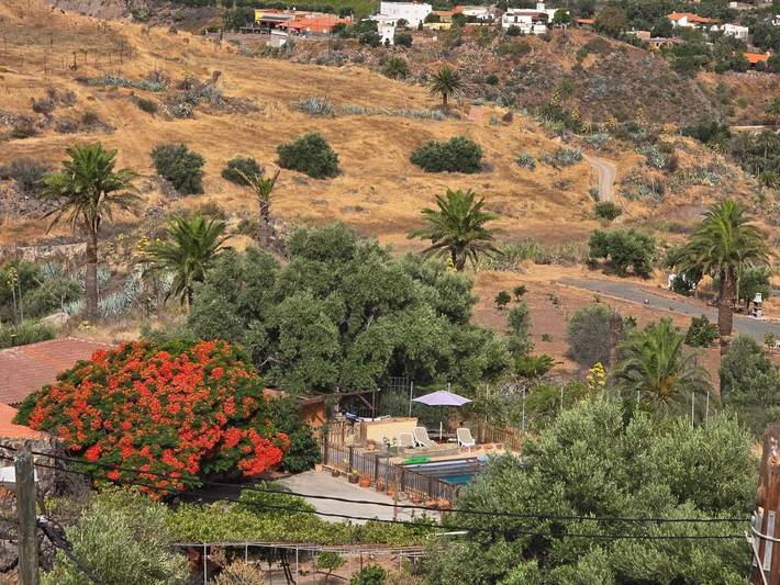 Casa rural para 6 personas, con Terraza y Jardín además de Piscina y Vistas en Santa Lucía de Tirajana - 3