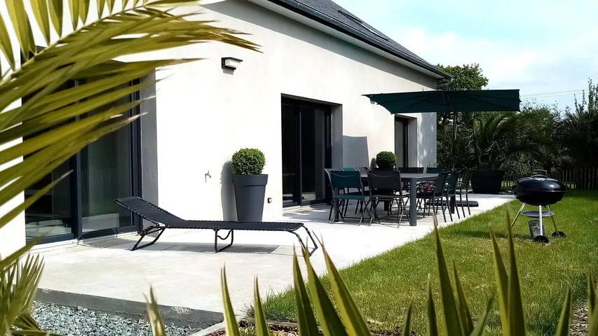 Maison de vacances pour 11 personnes, avec terrasse à Ploumilliau