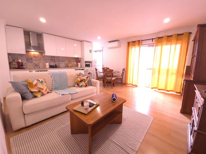 Apartamento para 4 personas, con balcón en Costa da Caparica