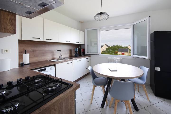 Ferienwohnung für 6 Personen, mit Balkon und Garten in Mont-Saint-Michel-Bucht - 2