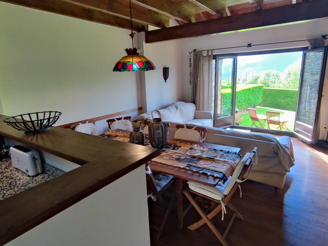 Townhouse 3 rooms Fireplace, Garden, Bbq, Views & Wi-Fi in La Masella, Alp