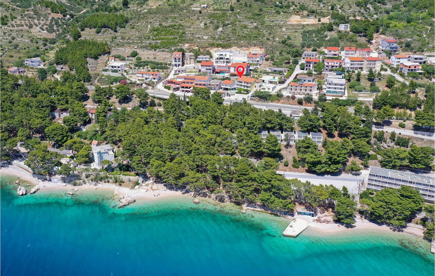 Ganze Ferienwohnung, Ferienwohnung für 4 Personen mit Terrasse in Lokva Rogoznica, Split-Dalmatien