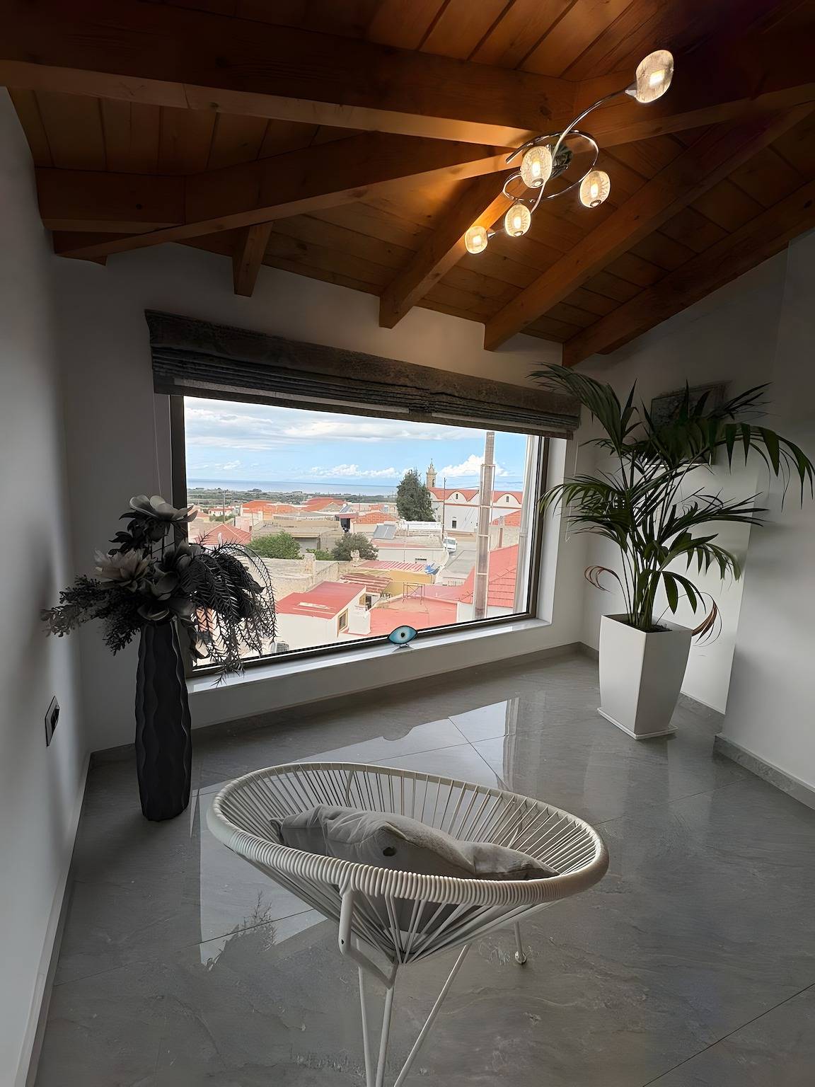 Villa 'Nikolaos 2' mit Meerblick, Wlan und Klimaanlage in Fanes, Rhodos