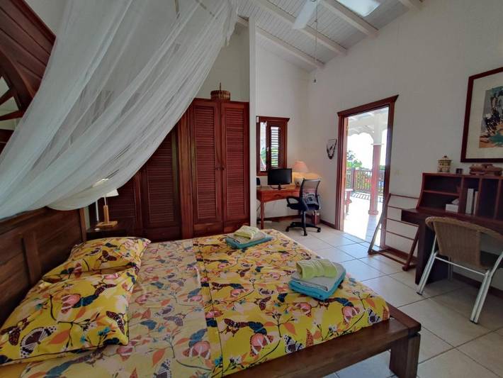 Villa pour 4 personnes, avec piscine ainsi que vue et jardin à Deshaies - 3