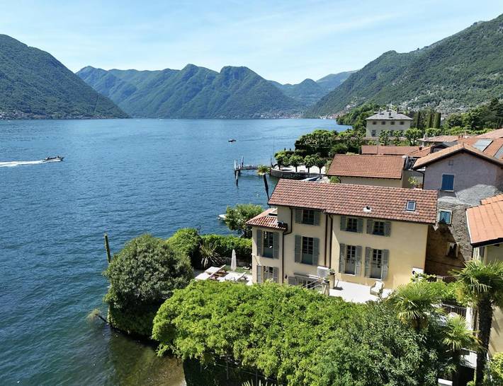 Villa per 10 persone, con Terrazza e Giardino nonché Panorama e Vista lago a Lenno (Italia)