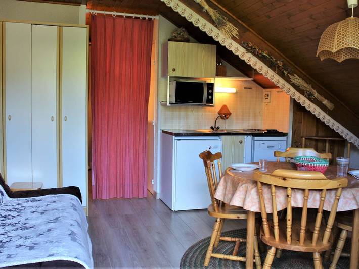 Appartement de vacances pour 4 personnes, avec balcon à Risoul