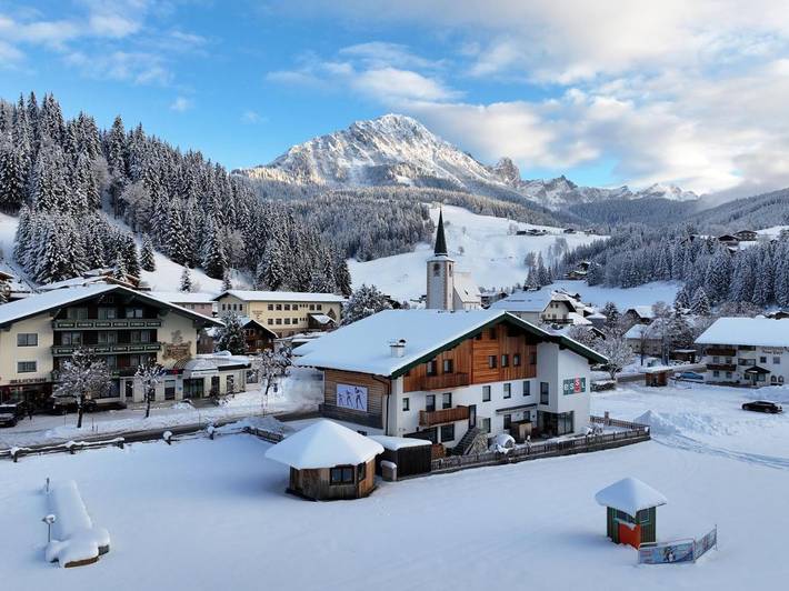 BnB für 2 Personen, mit Ausblick und Terrasse, mit Haustier in Filzmoos