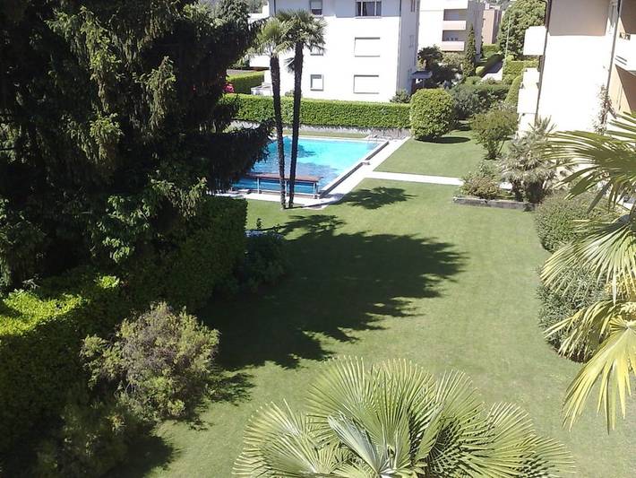 Ferienhaus für 3 Personen, mit Balkon und Pool