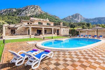 Villa in Pollença, Serra de Tramuntana für 8 