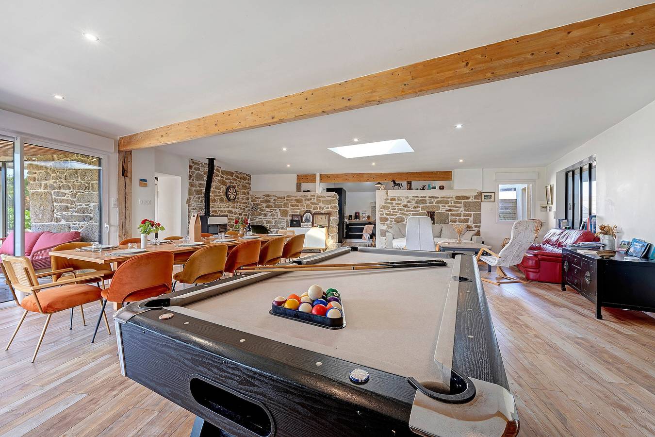 Maison de vacances « Kerlonie Votre Havre Familial » avec terrasse privée, Wi-Fi et climatisation in Kerlouan, Région de Brest