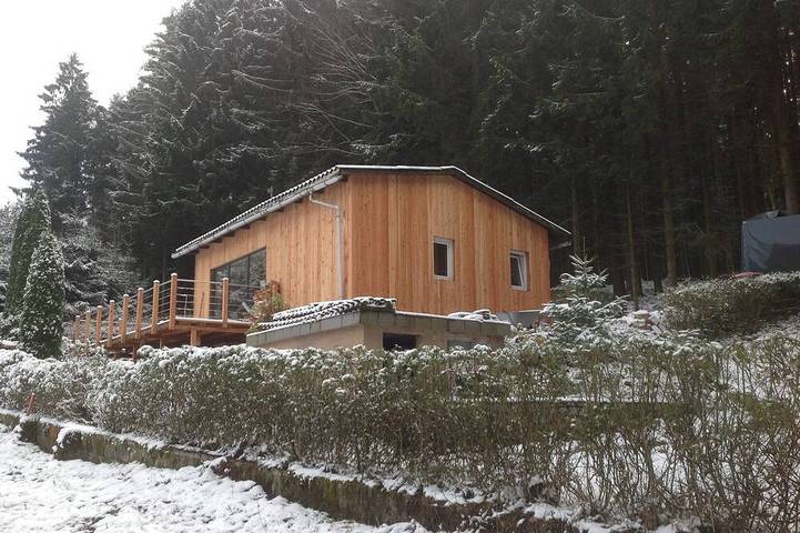 Ferienhaus für 2 Personen, mit Balkon und Garten, mit Haustier
