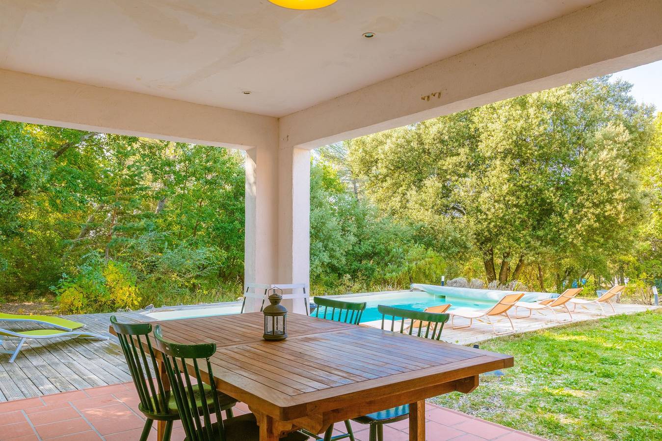 Villa „Bignone“ mit privatem Pool, privater Terrasse und Wlan in Régusse, Brignoles Region