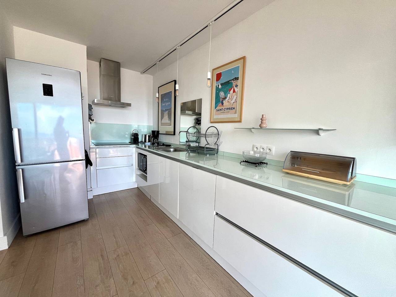 Appartement entier, Appartement T3 au Port de Saint-Cyprien avec Terrasse et Climatisation in Saint-Cyprien-Plage, Saint-Cyprien