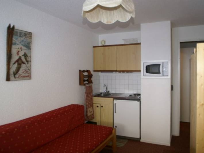 Ganze Wohnung, Gemütliches Studio an der Skipiste - Pleynet in La Ferrière, Le Pleynet