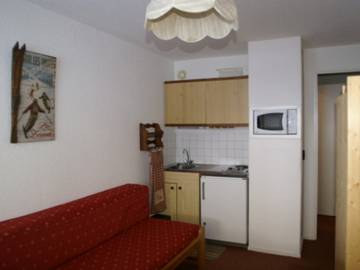 Gîte pour 3 personnes, avec balcon dans Le Pleynet Les Sept Laux
