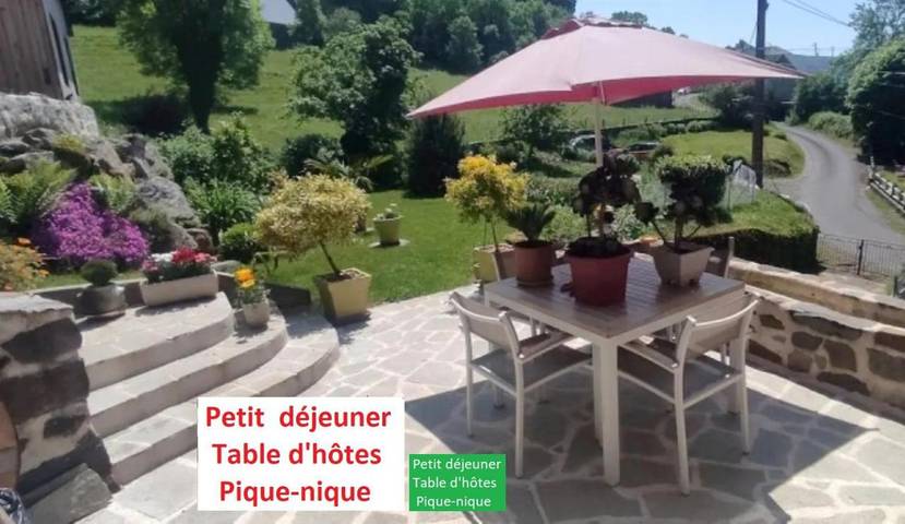 Chambre d’hôte pour 2 personnes, avec jardin, animaux acceptés