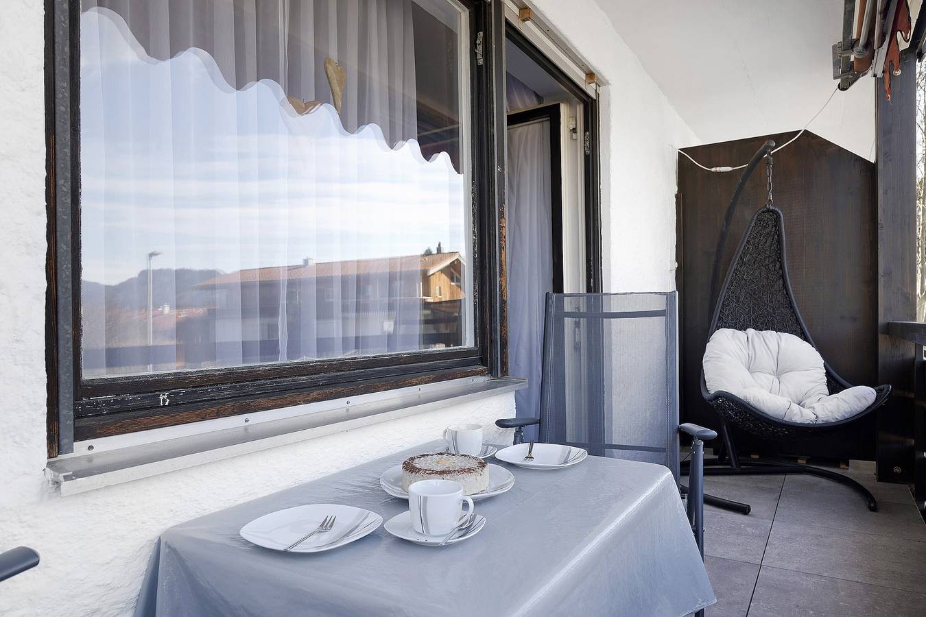 Ganze Wohnung, Ferienwohnung Bergliebe Müller mit Bergblick und Balkon in Fischen, Bayerisch Schwaben