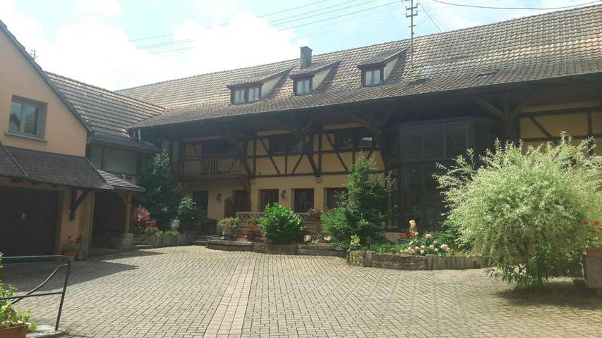Gîte pour 2 personnes, avec Terrasse et Vue à Bennwihr