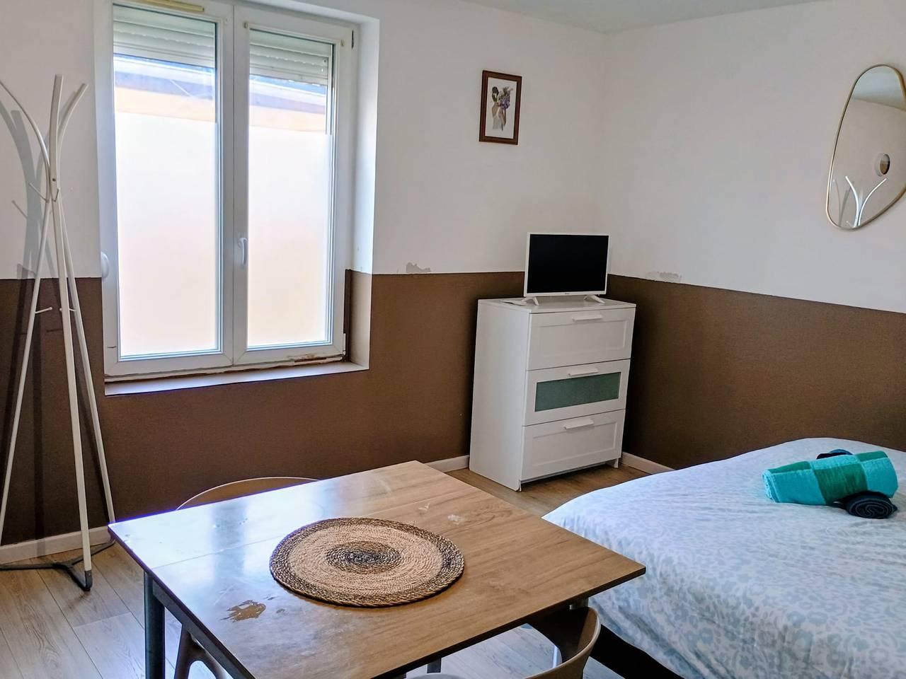 Ganze Ferienwohnung, Le Meublé Nomade 9, Bollaert, Fac, 2pers, parking in Lens, Lens und Umgebung