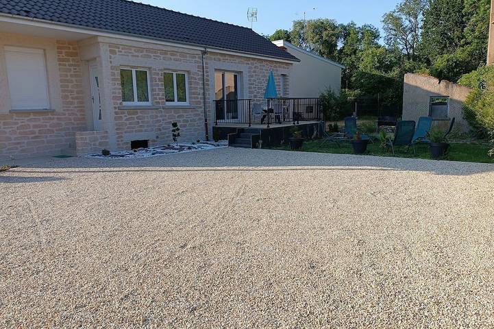 Maison de vacances pour 5 personnes, avec jardin