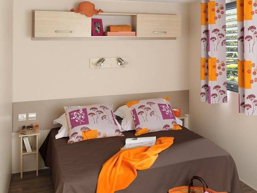 Flower Camping Le Petit Paris - Mobilhome 2 personnes - Standard - 1 chambre in Château-d'Olonne, Les Sables-d'Olonne