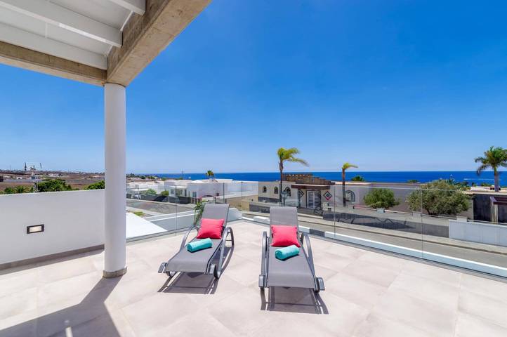 Villa für 6 Personen mit Garten in Puerto Calero, Yaiza