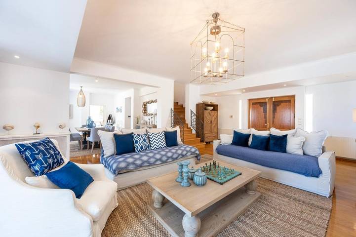 Villa für 13 Personen, mit Ausblick und Garten sowie Pool auf Kos - 4