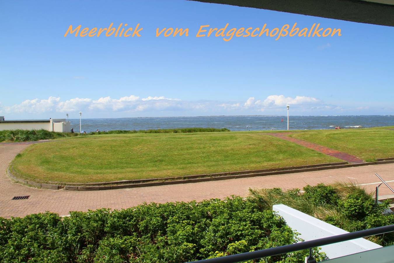 Geheel appartement, Wohnen mit Meerblick, direkt am Strand, zentral gelegen in Norderney Weststrand, Norderney