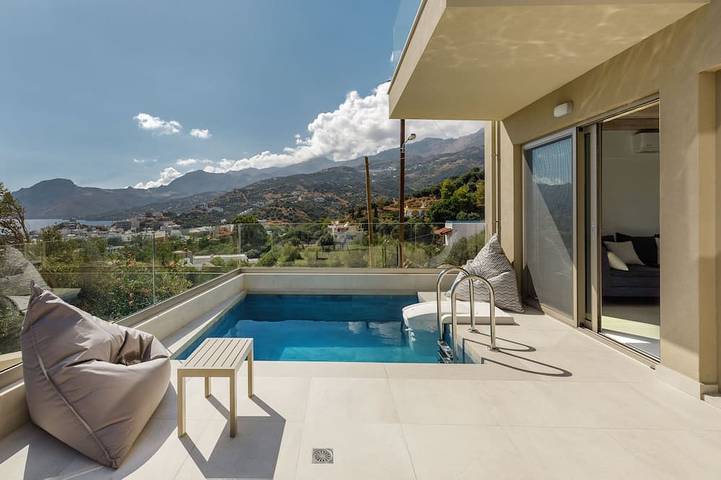 Ferienhaus für 7 Personen, mit Garten in Plakias