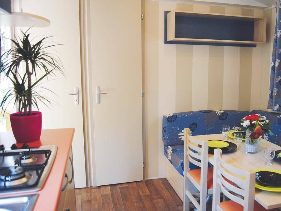 Camping La Mignardiere - Mobilhome 4 personas - Riviera 4 personas in Ballan-Miré, Región de Tours